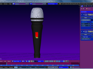 microphones 3D-Modell