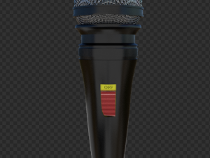 microphones 3D-Modell