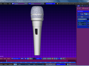 microphones 3D-Modell