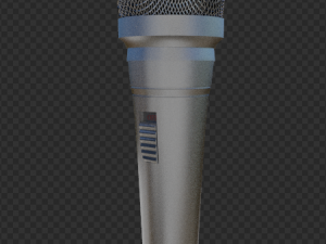microphones 3D-Modell