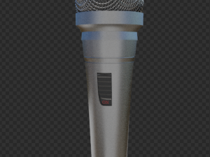 microphones 3D-Modell