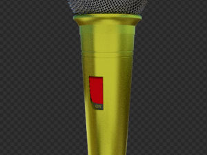 microphones 3D-Modell