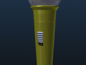 microphones 3D-Modell
