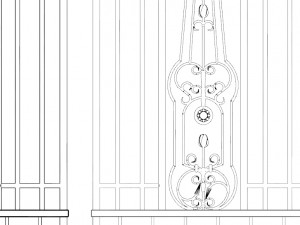 gate Modello 3D