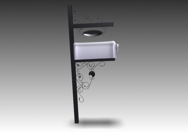 mailbox Modelo 3D .c4d .max .obj .3ds .fbx .stl .blend 