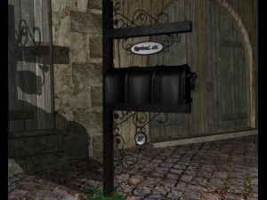 mailbox Modelo 3D