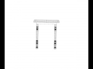 table Modelo 3D