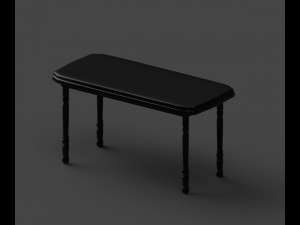 table 3Dモデル