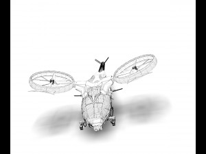 dropship 3D मॉडल
