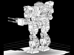 mechwarrior victor 3D Model