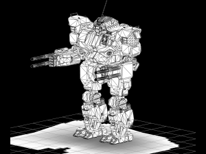 mechwarrior victor 3D Model