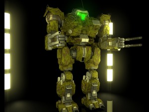mechwarrior victor 3D-Modell
