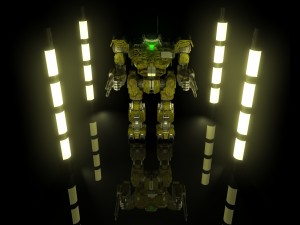 mechwarrior victor 3D Model