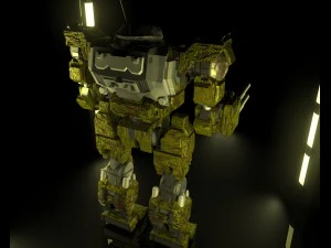mechwarrior victor 3D Model