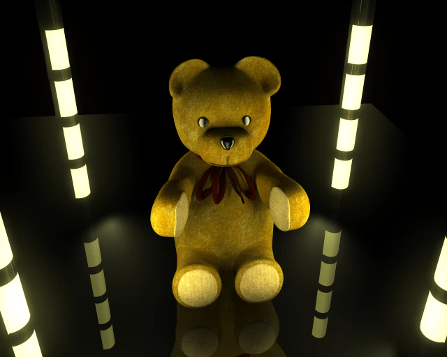 teddy 3D Model .c4d .max .obj .3ds .fbx .stl .blend 