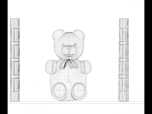 teddy Model 3D