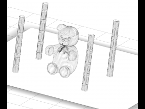 teddy Model 3D