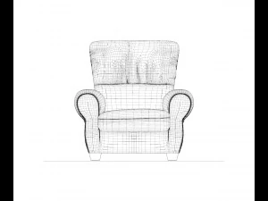 arm chair 3D Model