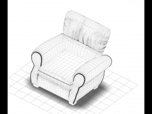 arm chair 3D Model