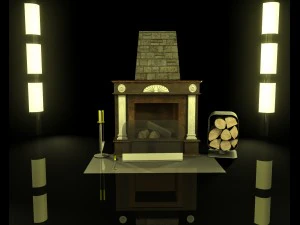 fireplace 3D Model