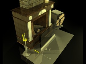 fireplace 3D Model