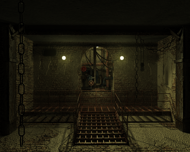 toxic bathroom 3D Модель .c4d .max .obj .3ds .fbx .stl .blend 