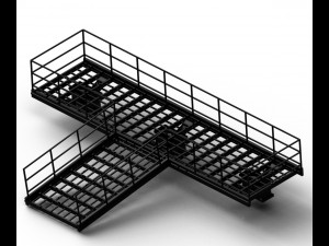 iron bridge 3D Model