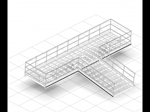 iron bridge Modelo 3D