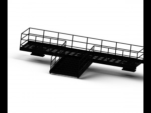 iron bridge Modelo 3D