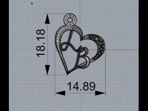 pendant lb 3D 모델