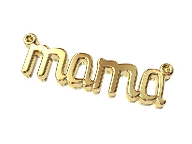 pendant mama 3D Модель .c4d .max .obj .3ds .fbx .stl .blend 