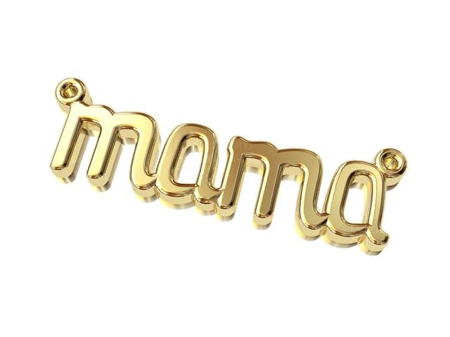 pendant mama 3D Model .c4d .max .obj .3ds .fbx .stl .blend 