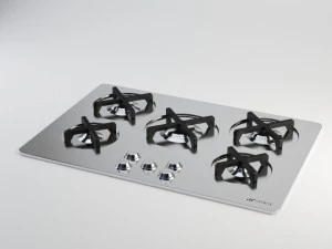 smeg p755 cooking plate 3D Model