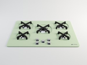 smeg p755 cooking plate 3D Model