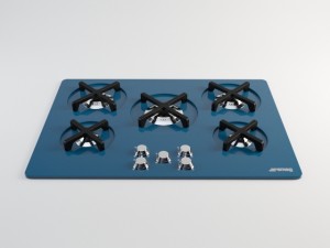 smeg p755 cooking plate 3D Model