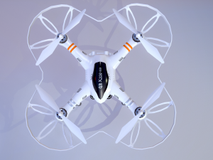 quadrocopters - qr 350 low poly drone 3D-Modell