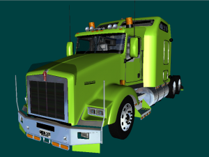 kenworth t800 3D Model