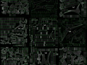 fu chinese character collection 3D Model