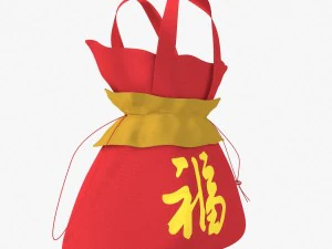 gift bag 3D Model