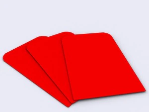red envelope gift 3D Model