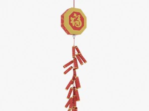 &Ccedil;in yeni yılı havai fişek 3D Model