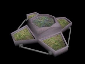 model0001 plant pot 3D 모델
