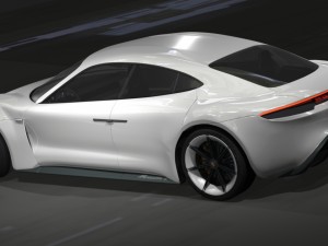 porsche mission e Modello 3D