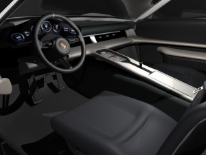 porsche mission e Modello 3D
