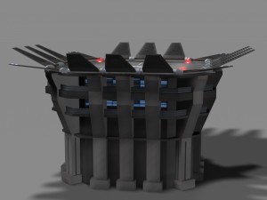 landingtower Model 3D