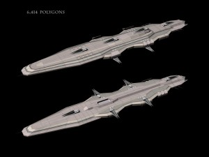 battle cruiser lp 3Dモデル
