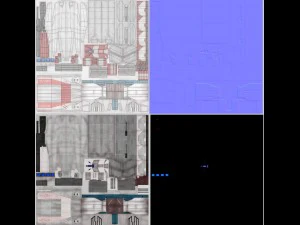 lp combattente Modello 3D