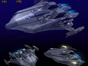 Bomber LP Modello 3D