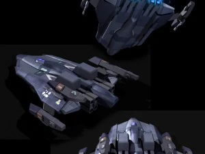 bomber lp 3D Model