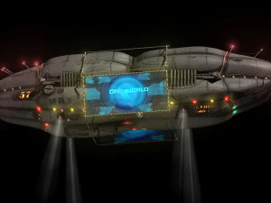 a&ntilde;adir dirigible Modelo 3D